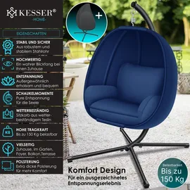 Kesser Luxe Hängesessel Blau