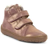 Froddo Barefoot Winter Furry Pink/Gold 28