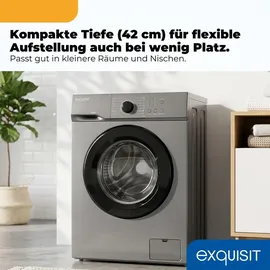Exquisit WA56110-021A Waschmaschine (6 kg, 1000 U/min)