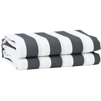 VidaXL Markisenersatzstoff 300 x 200 cm anthrazit und weiß
