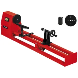 Drechselbank EINHELL "TC-WW", rot (baumarkt), B:22,8cm H:38,5cm L:90cm, Drechselbänke