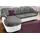 DOMO collection Eckcouch Kunstleder 3-Sitzer Grau