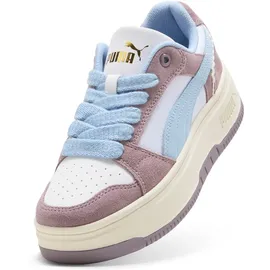 Puma Rebound Femme Low Weiß/Haute Tropic/Plum Jam 37,5