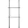 Wenko Teleskop-Garderobensystem Herkules Basic 75-120 x 165-300 x 11 cm