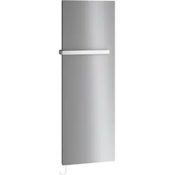 Kermi Design-Elektroheizkörper „Rubeo“ in glanzsilber Metallic