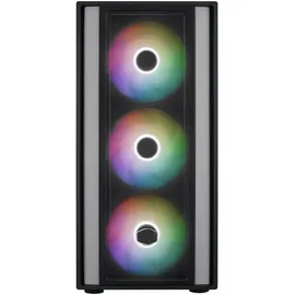 Cooler Master MasterBox MB600 Midi Tower ATX Gehäuse Glasfenster schwarz