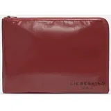 Liebeskind Berlin - Laptop Case aus folierter Baumwolle - rot
