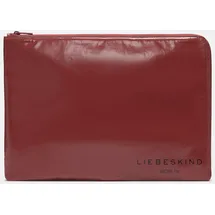 Liebeskind Berlin - Laptop Case aus folierter Baumwolle - rot