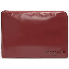 Liebeskind Berlin - Laptop Case aus folierter Baumwolle - rot