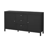 Home Affaire Sideboard Madron , schwarz , Maße cm, Höhe 80 cm