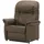 HIMOLLA Sessel 7706 Leder 101 x 112 x 101 cm Braun elektrisch
