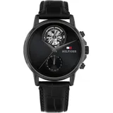 Tommy Hilfiger Stewart Multifunktion Leder 42 mm 1710748