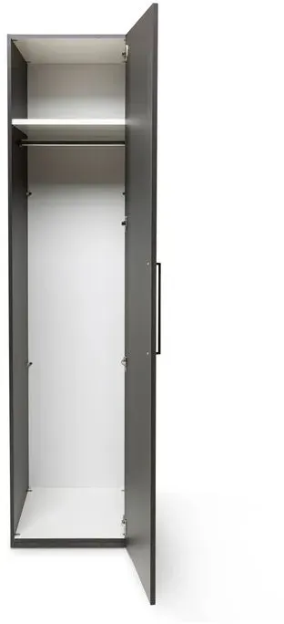 Röhr Kleiderschrank Cocoon 51 x 214 cm Dekor Grau Graphit