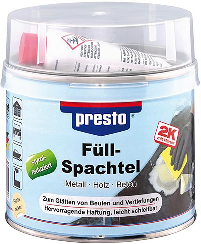 presto Füllspachtel 1000 g - 6 Stück (Inh. Stück)