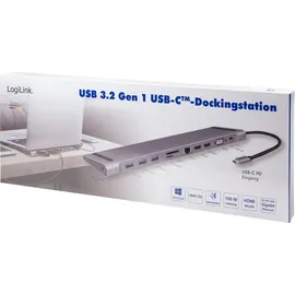 Logilink UA0373 Passend für Marke Universal USB-C® Power Delivery, integrierter Kartenleser