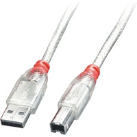 Lindy USB 2.0 A/B, 2.0m USB Kabel 2 m USB A USB B
