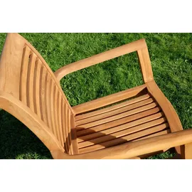 ALEOS. ALPEN Gartensessel 64 x 64 x 95 cm braun 8 St.
