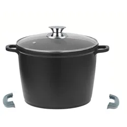 Tiefer Kochtopf Induktion Deckel Ø24/28cm