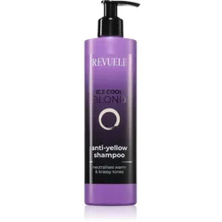 Revuele Ice Cool Blond Shampoo zum Neutralisieren von Gelbstich für blonde Haare 335 ml