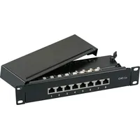 EFB-Elektronik EFB 37735SW8 1U Patch Panel, Server Zubehör, schwarz"