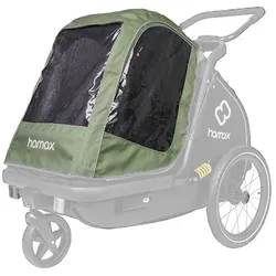 Hamax Regenverdeck für Pluto Fahrradanhänger, Farbe: Pluto M