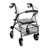 Drive Medical Gigo 2G Leichtgewicht Rollator grau