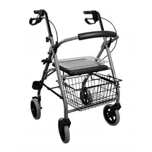 Drive Medical Gigo 2G Leichtgewicht Rollator grau