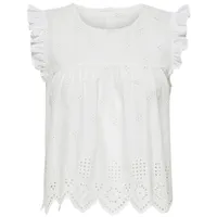 Only Silla ärmellose Bluse - Cloud Dancer - 40