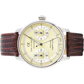 Carl von Zeyten Schönmünzach Automatikuhr Leder 45 mm CVZ0086CRS
