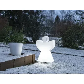 star trading deutschland gmbh Deko-Engel 'Angel', weiß, 40x55 cm, für E27