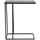 Light & Living Beistelltisch, Schwarz, Metall, Rechteckig, 26x60x48 cm, CE, Wohnzimmer, Wohnzimmertische, Beistelltische