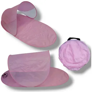 KEINerlei® aufblasbares Zelt Strandmuschel Pop up Strandzelt - Windschutz Zelt inkl Tasche lila