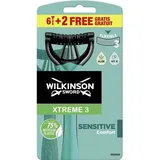 Wilkinson Xtreme 3 Pure Sensitive Rasierklingen, 8 Stück