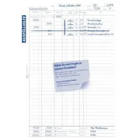 Avery Zweckform Formularbuch Kassenbuch 426 A4 Weiß