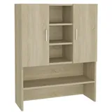 vidaXL Waschmaschinenschrank Sonoma-Eiche 70,5x25,5x90 cm