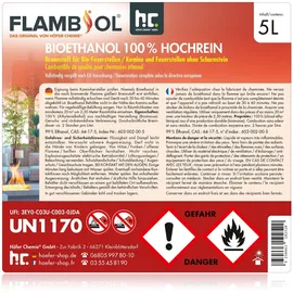 Höfer Chemie Bioethanol 100 % hochrein 2 x 5 l