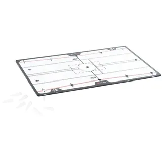 Pure2Improve Aim Mirror 30,5 cm Putting Zielspiegel, rot, Einheitsgröße