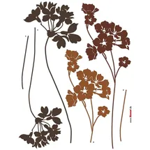 KOMAR Deko-Sticker Ladys Smock 50 cm x 70 cm