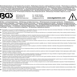 BGS Induktions-Spulen-Satz für Induktionsheizgerät gerade Bauform für Art. 2169 8-tlg.