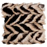 Kare Kissenbezug Glammer 45 x 45 cm Braun