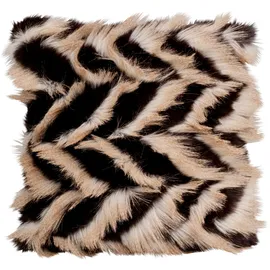 Kare Kissenbezug Glammer 45 x 45 cm Braun