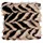 Kare Kissenbezug Glammer 45 x 45 cm Braun