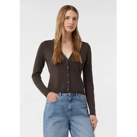 Comma, Strickjacke, braun, 38