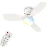 Briloner PAN 1 Ø 60 cm Metall weiß
