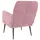 vidaXL Einzelsessel Samt 62 x 79 x 79 cm rosa