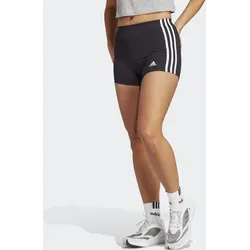 Essentials 3-Streifen Single Jersey Booty Shorts L