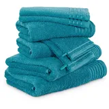 Möve New Classic Handtuchset 8-tlg. Lagoon