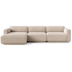 &Tradition - Develius Eck-Sofa, Konfiguration E, beige (Karakorum 003)