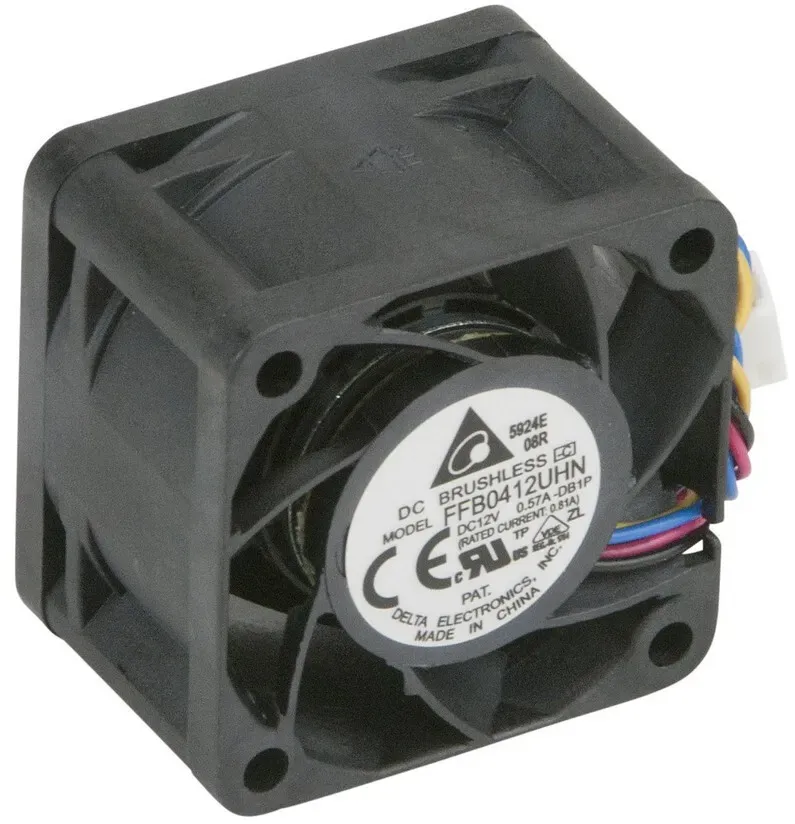 Supermicro FAN-0147L4 Computerkühlsystem Computergehäuse Ventilator 4 cm Schwarz