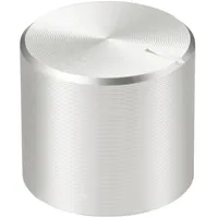 TRU Components TC-11613860 Drehknopf mit Knopfmarkierung Silber (Ø x